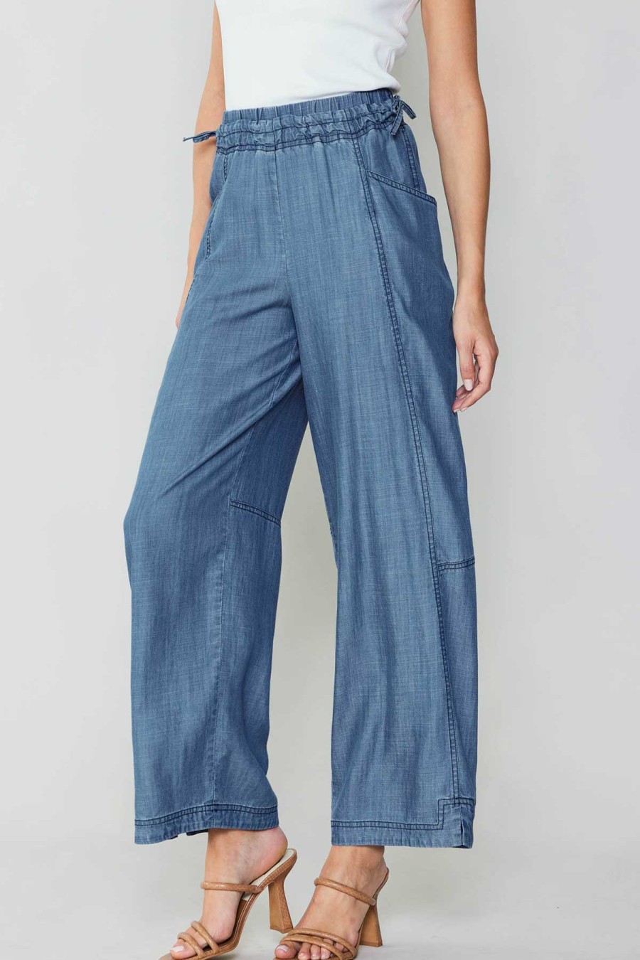 CURRENT AIR Adjustable Waist Pants Pants