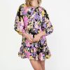 CURRENT AIR Vintage Floral Tiered Mini Dress Mini Dresses