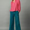 CURRENT AIR Paisley Split Neck Blouse Blouses