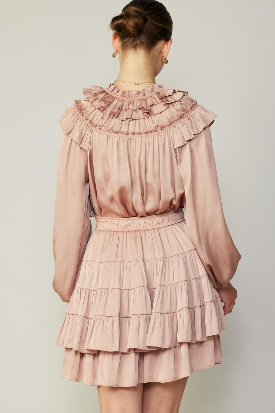 CURRENT AIR Tiered Mini Skirt Skirts