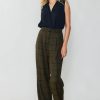 CURRENT AIR Checkered Wide Leg Pants Sets