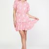 CURRENT AIR Abstract Pattern Mini Dress Mini Dresses