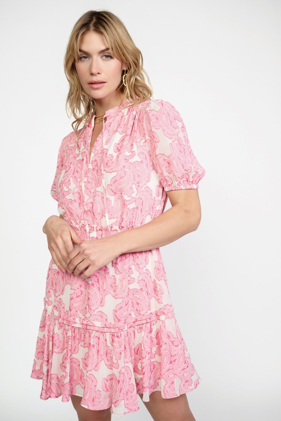 CURRENT AIR Abstract Pattern Mini Dress Mini Dresses