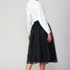 CURRENT AIR Lined Organza Skirt Skirts