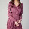 CURRENT AIR Crinkled Ruffle Mini Dress Mini Dresses