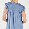 CURRENT AIR Rear Yoke Blouse Blouses