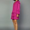 CURRENT AIR Tiered Bubble Sleeve Blouse Long Sleeve Tops