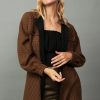 CURRENT AIR Houndstooth Oversized Jacket Coats & Jackets