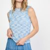 CURRENT AIR Space Dyed Sweater Tank Sweaters