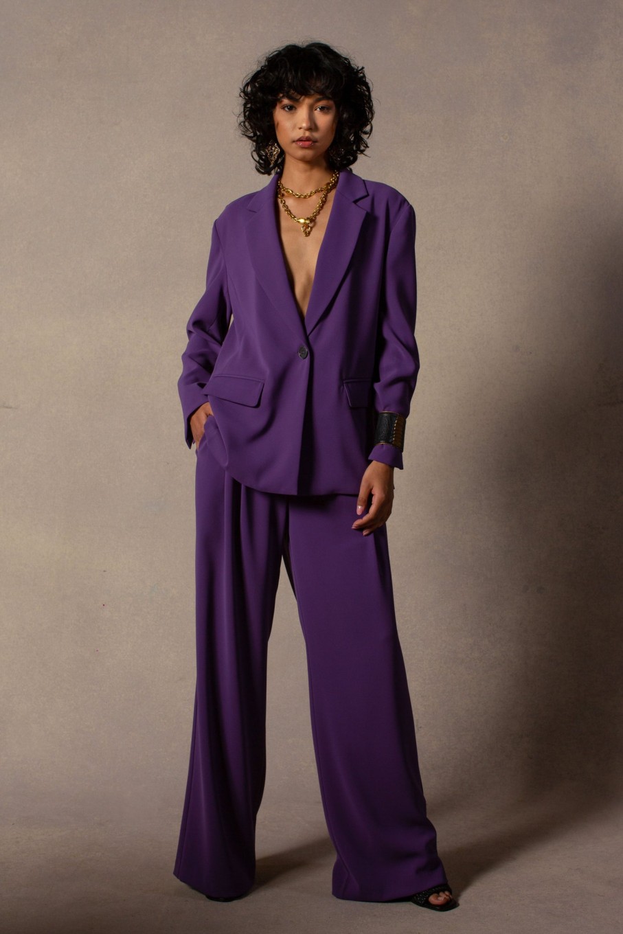 CURRENT AIR Single Breasted Blazer Sets