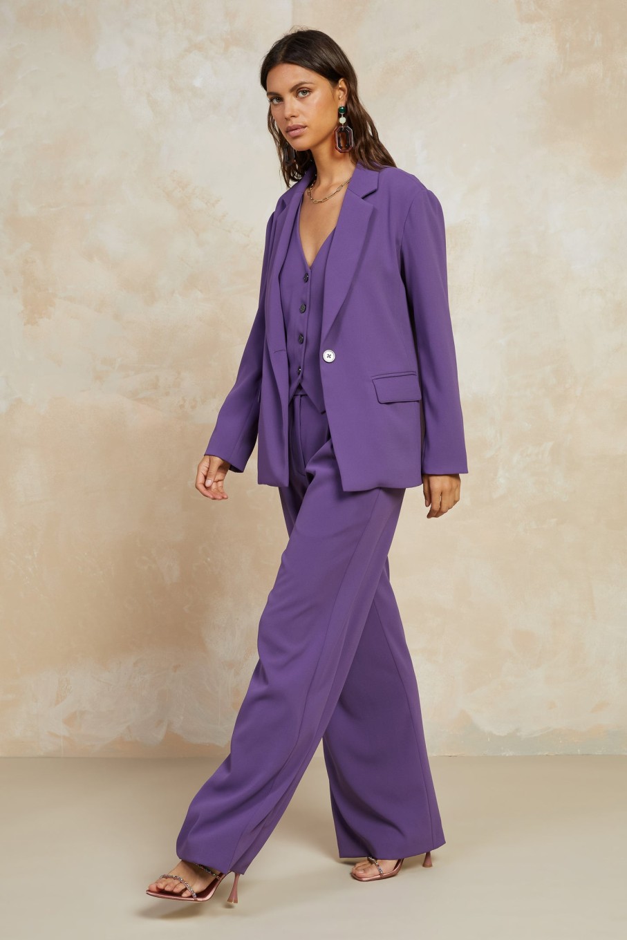 CURRENT AIR Single Breasted Blazer Sets