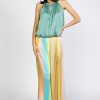 CURRENT AIR Bubble Hem Blouse Sleeveless Tops