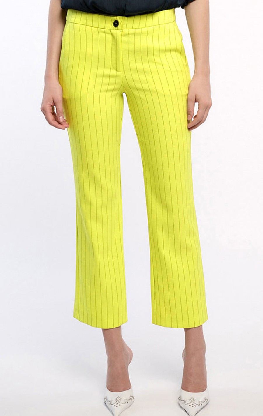CURRENT AIR Pinstriped Bootcut Pant Pants