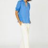 CURRENT AIR Camelia Ruffled Blouse Blouses