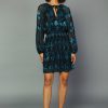 CURRENT AIR Floral Jacquard Mini Dress Mini Dresses