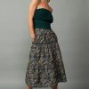 CURRENT AIR Floral Midi Skirt Sets