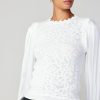 CURRENT AIR Textural Knit Sweater Top Knitwear