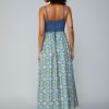 CURRENT AIR Contrast Quilted Maxi Dress Maxi Dresses