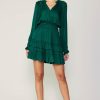 CURRENT AIR Autumn Ruffled Mini Dress Mini Dresses
