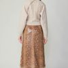 CURRENT AIR Snake Print Midi Skirt Skirts