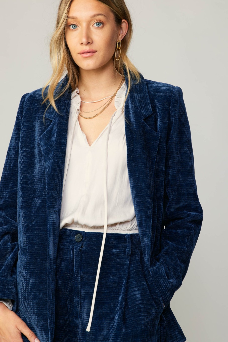 CURRENT AIR Corduroy Blazer Coats & Jackets