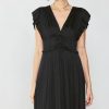 CURRENT AIR Mara Pleated Maxi Dress Midi Dresses