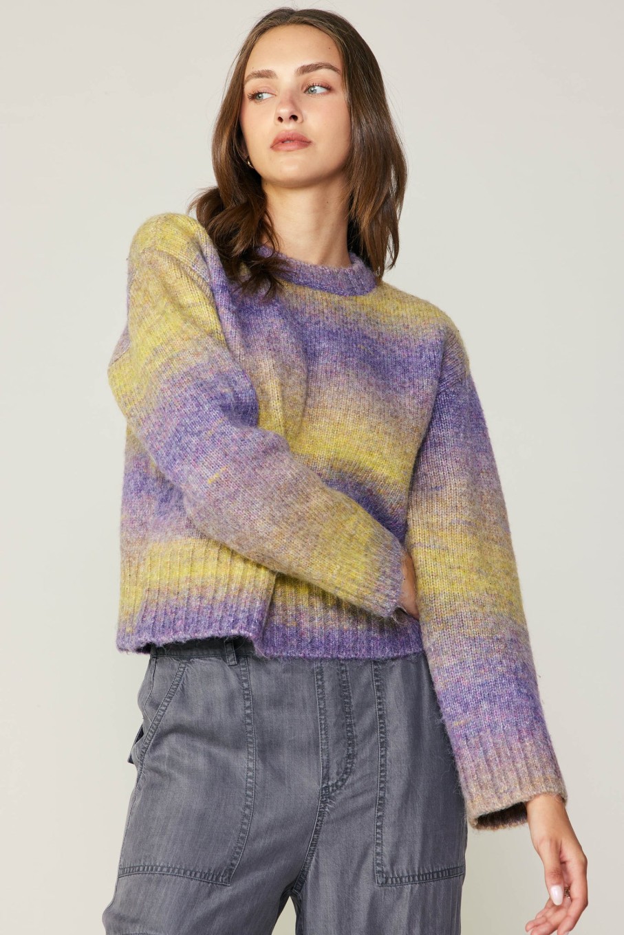 CURRENT AIR Gradient Sweater Top Sweaters