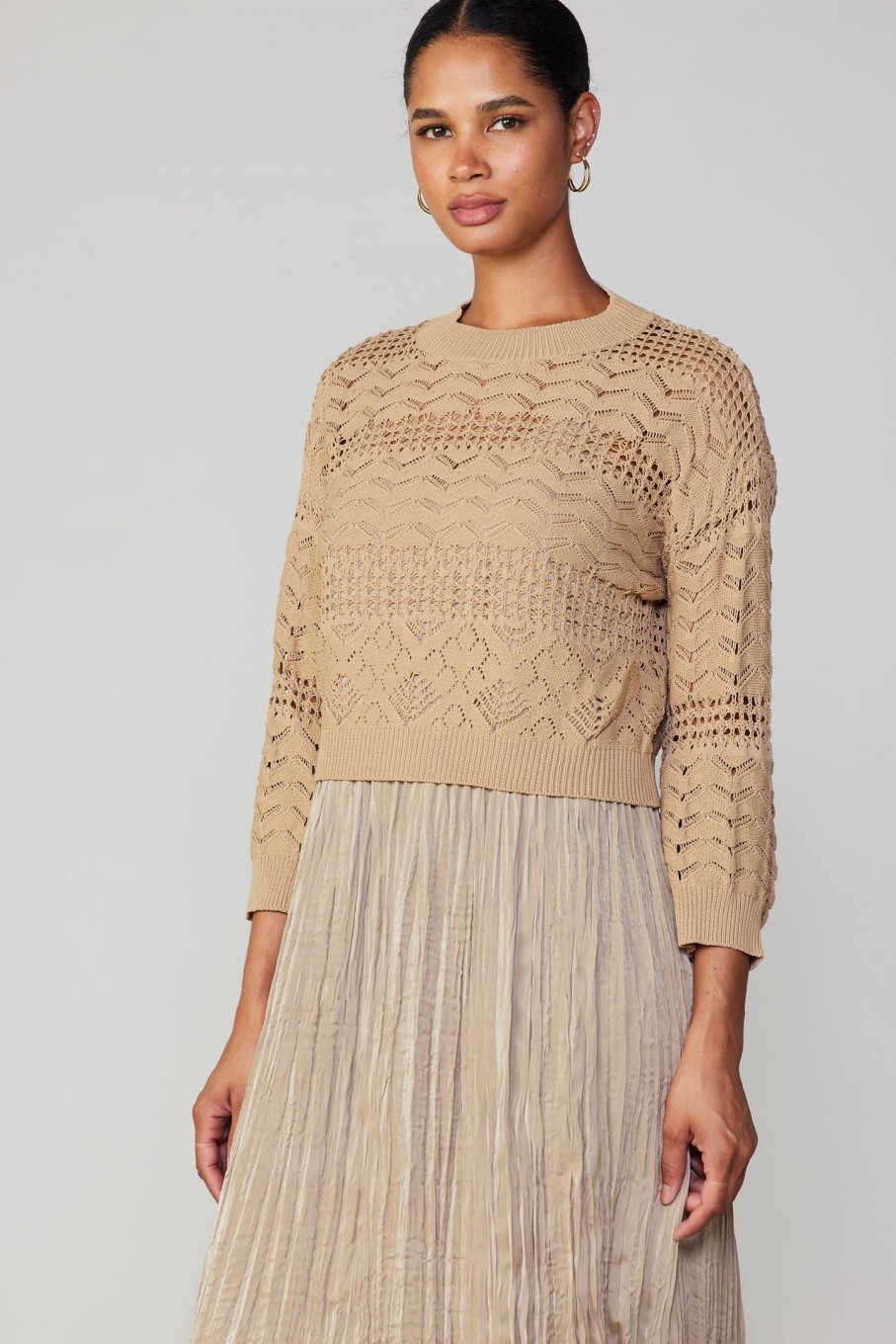 CURRENT AIR Two Piece Sweater Dress Knitwear
