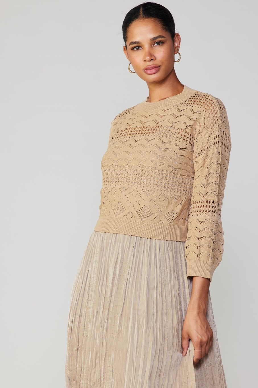 CURRENT AIR Two Piece Sweater Dress Knitwear