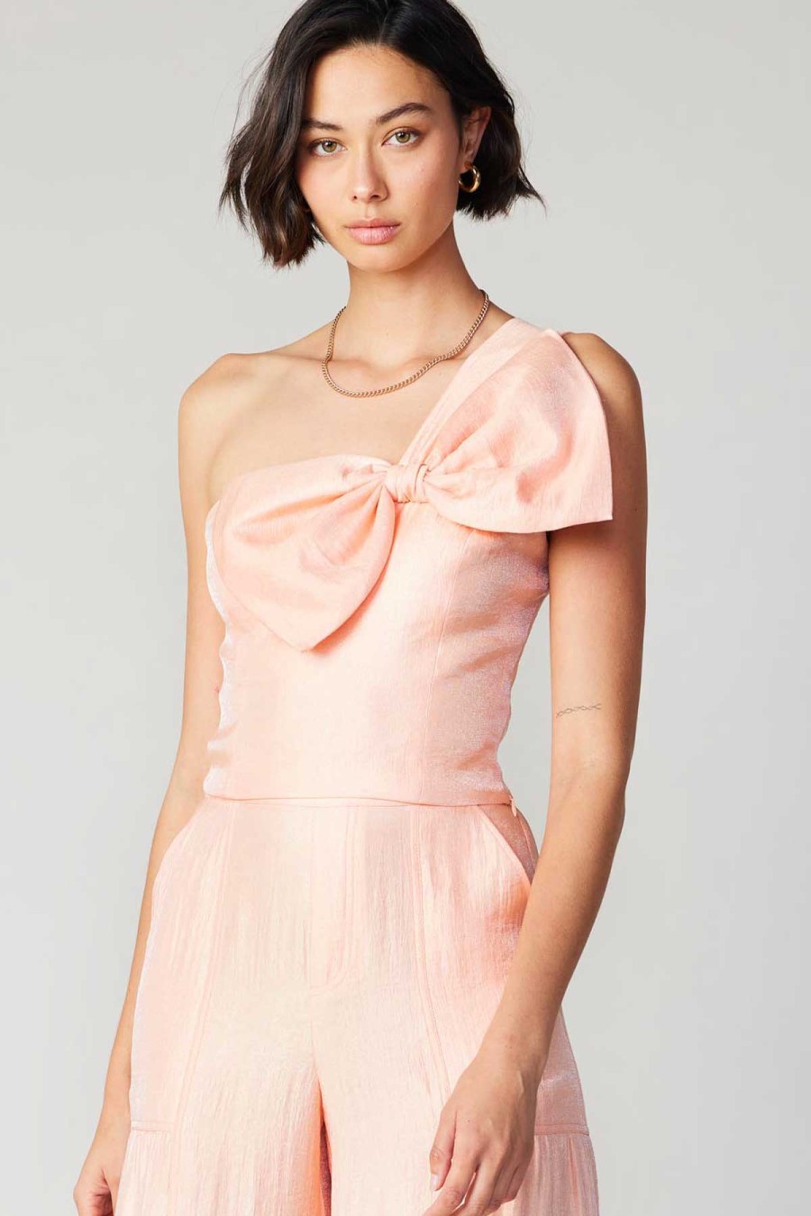 CURRENT AIR Pastel Bowtie Top Sets