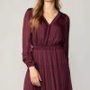 CURRENT AIR Ruffle Trim Maxi Dress Maxi Dresses