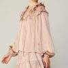 CURRENT AIR Ruffle Cape Blouse Sets