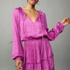 CURRENT AIR Pintuck Mini Dress Mini Dresses