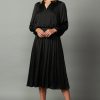 CURRENT AIR Shirred Yoke Maxi Dress Maxi Dresses